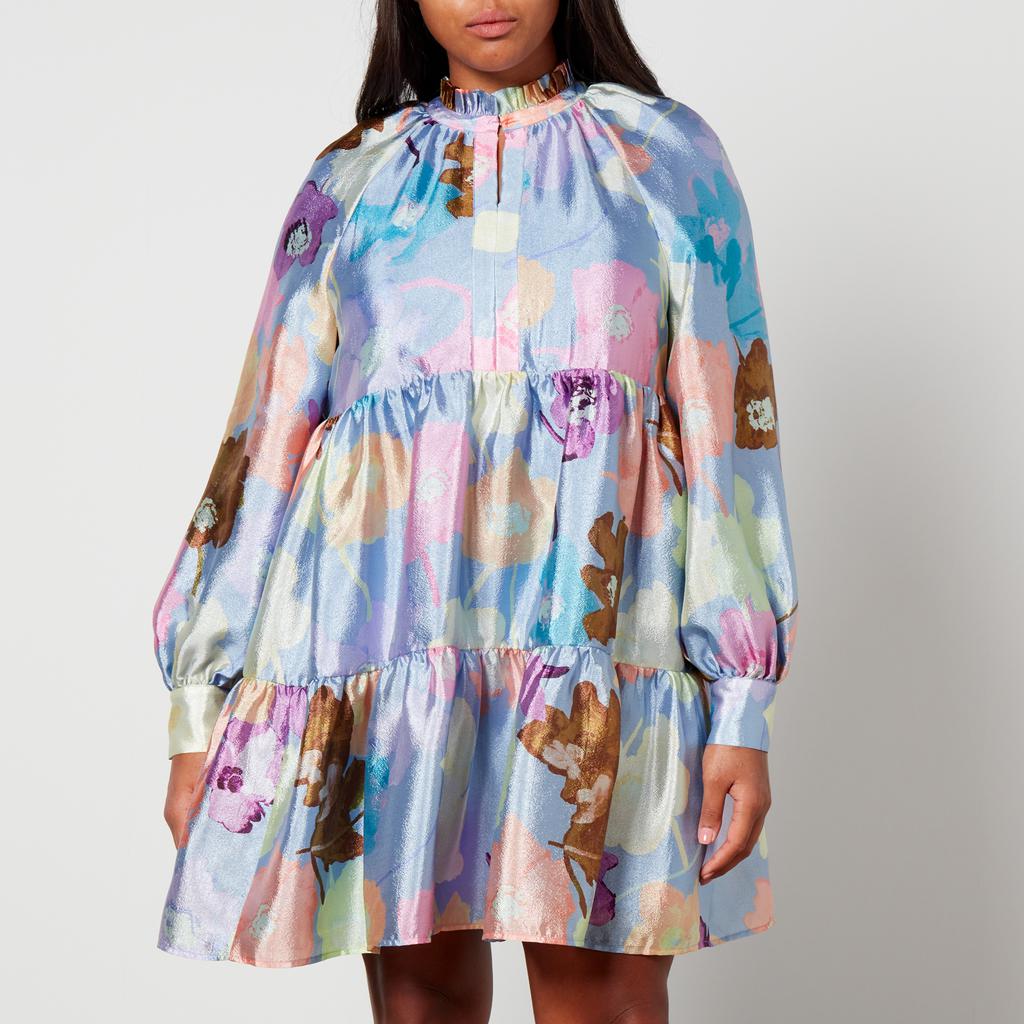 Stine Goya Stine Goya Jasmine Printed Satin Mini Dress