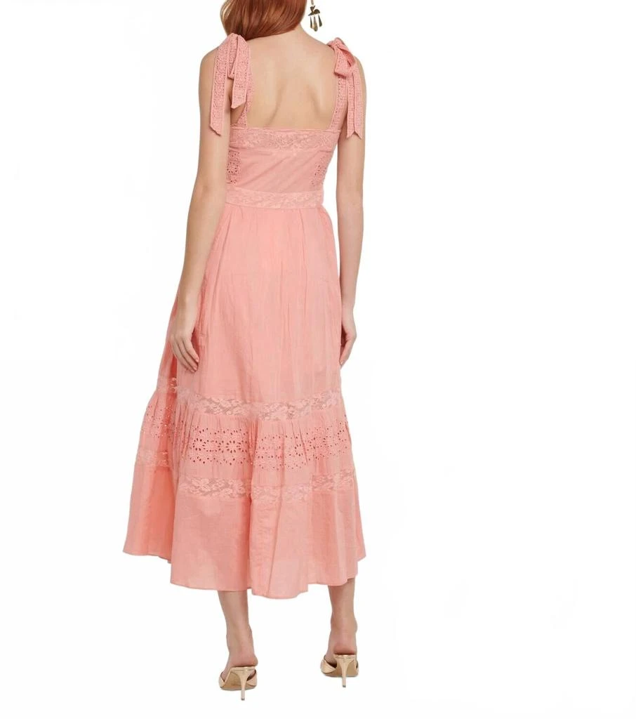 LOVESHACKFANCY Ayala Dress In Millennial Pink 2