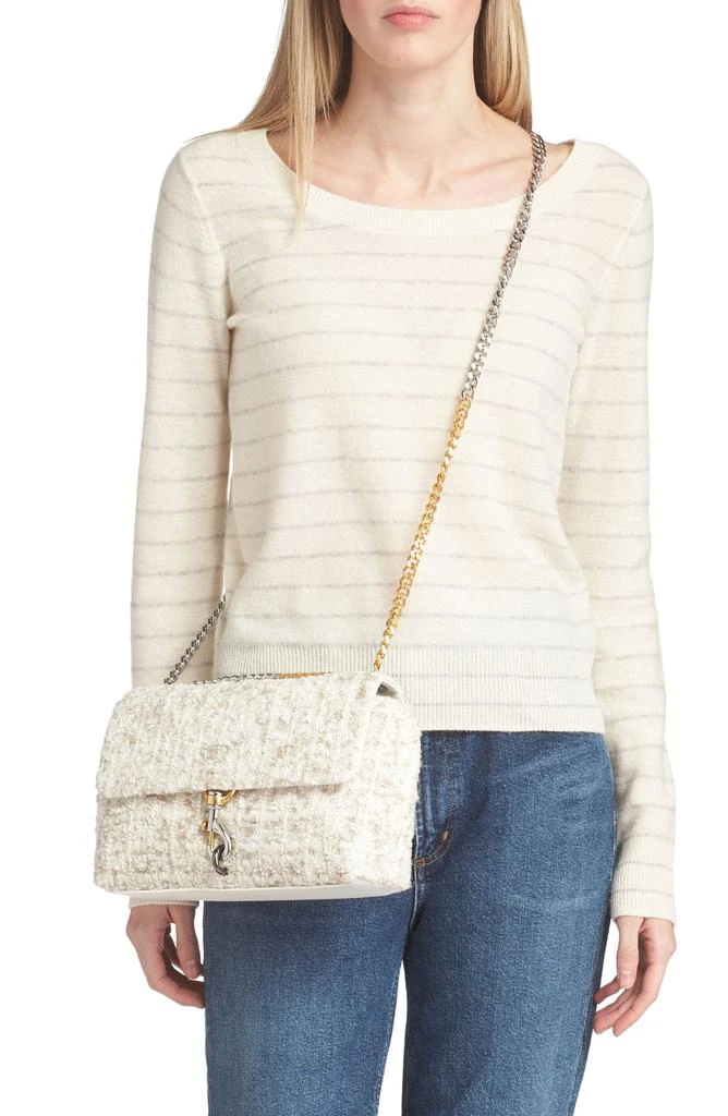 Rebecca Minkoff Medium Edie Bouclé Convertible Crossbody Bag 3