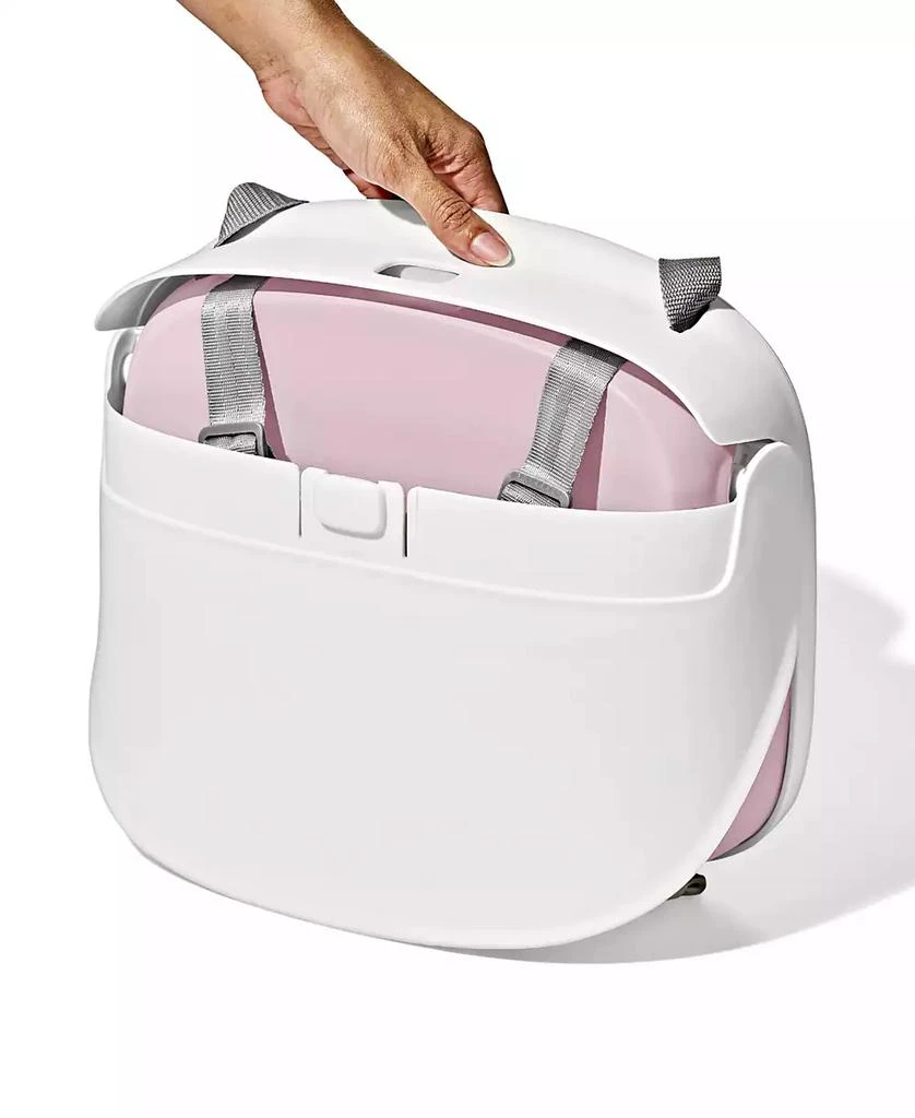 OXO Tot 11" x 5" x 13" Perch Booster Seat with Straps 4