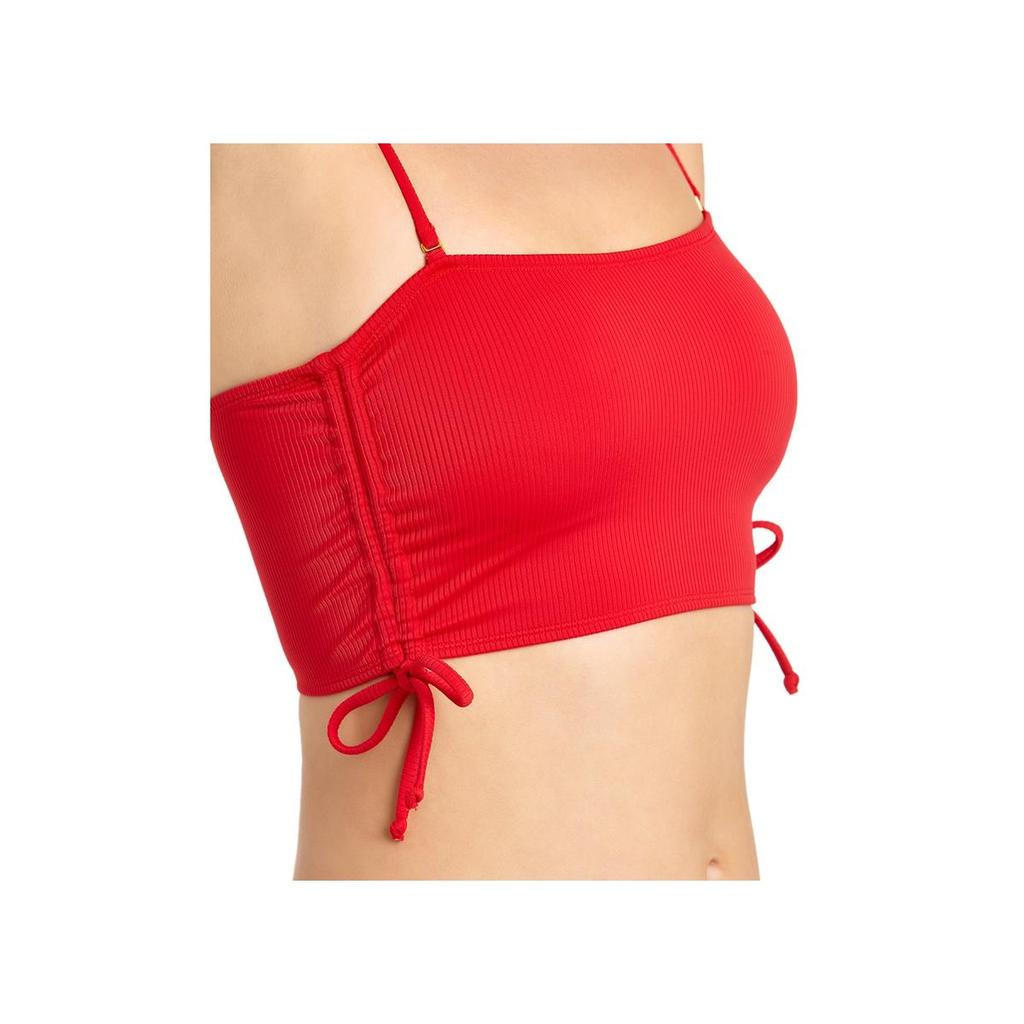 California Waves Womens Ribbed Cami Swim Top Separates