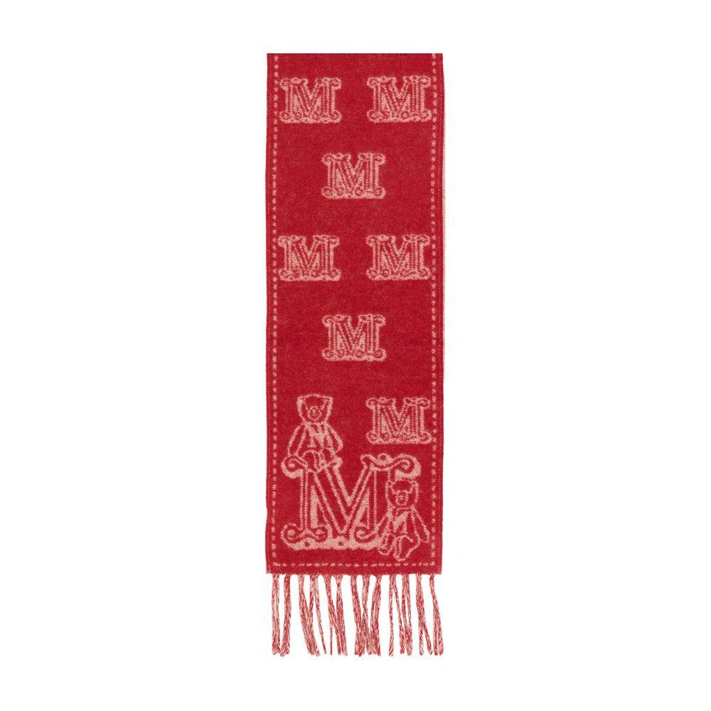 Max Mara Wsanima logo scarf 6