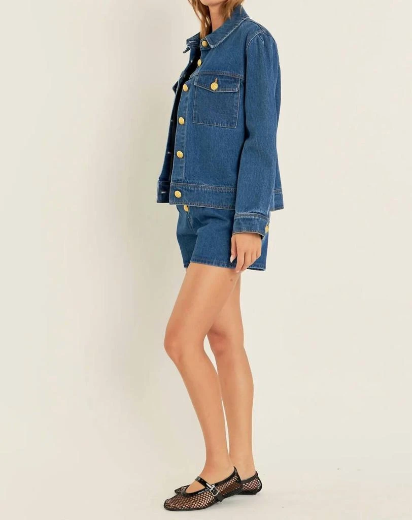English Factory English Factory - Jacket With Gold Buttons 2
