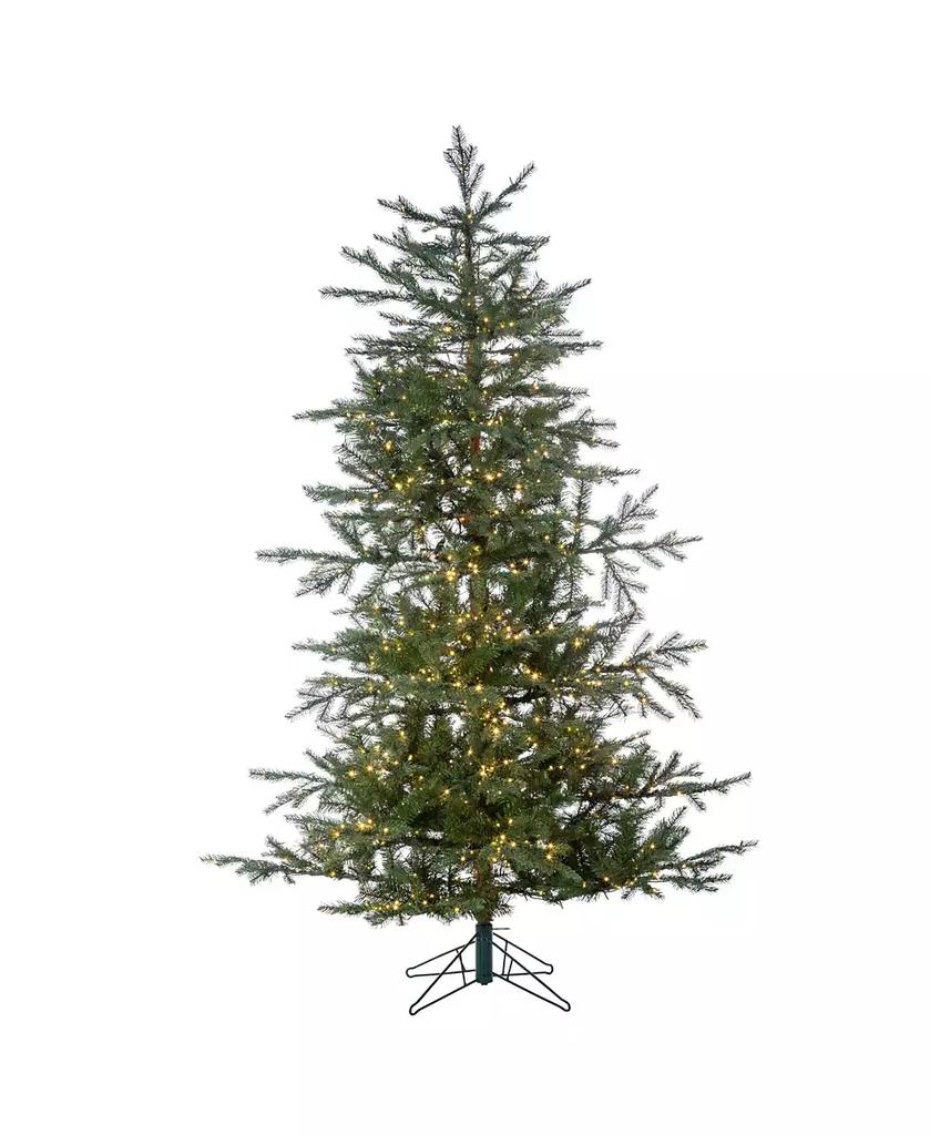Sterling 6.5-Foot High Pre-Lit Natural Cut Portland Pine with Instant Glow Power Pole Feature