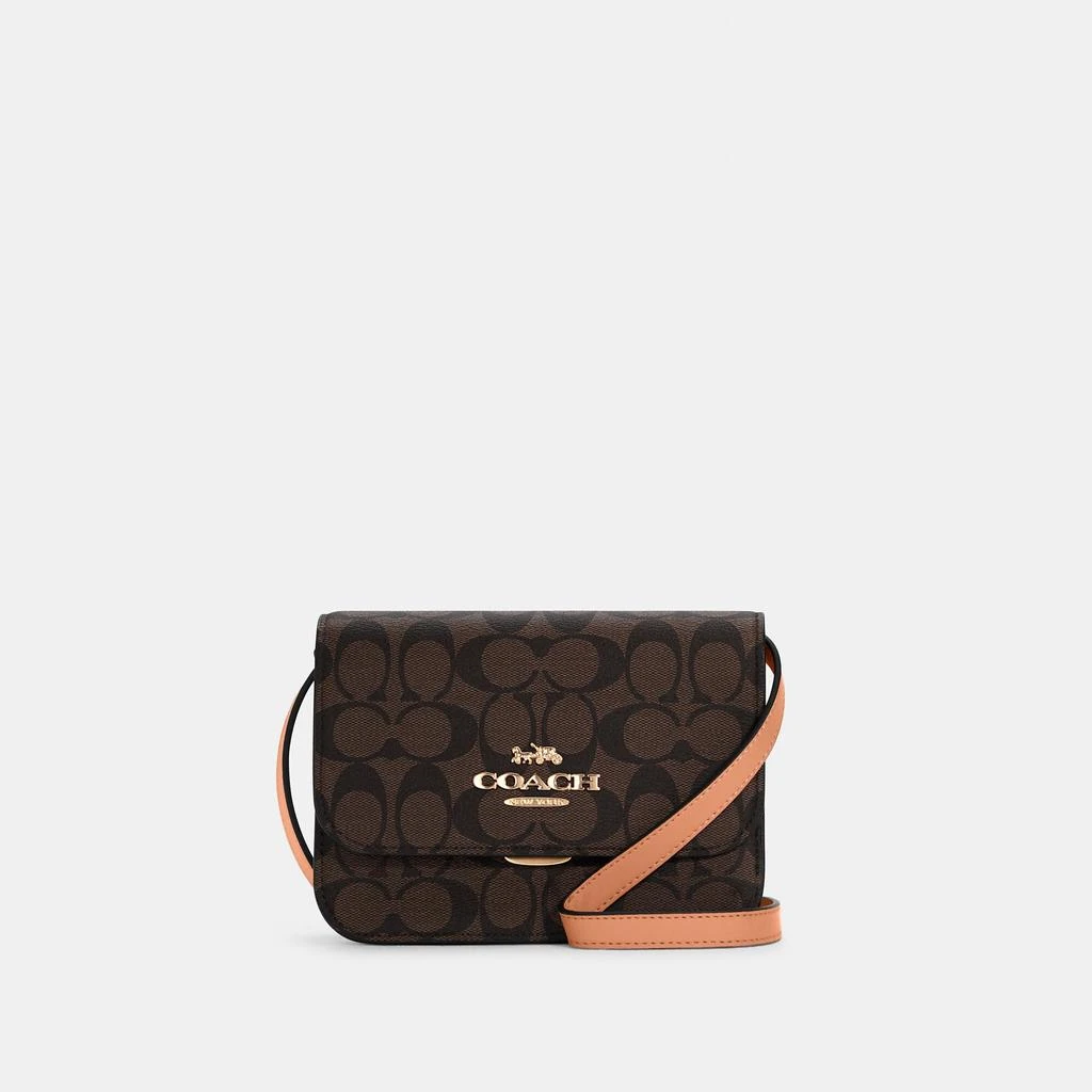 Coach Coach Outlet Mini Brynn Crossbody In Signature Canvas 5