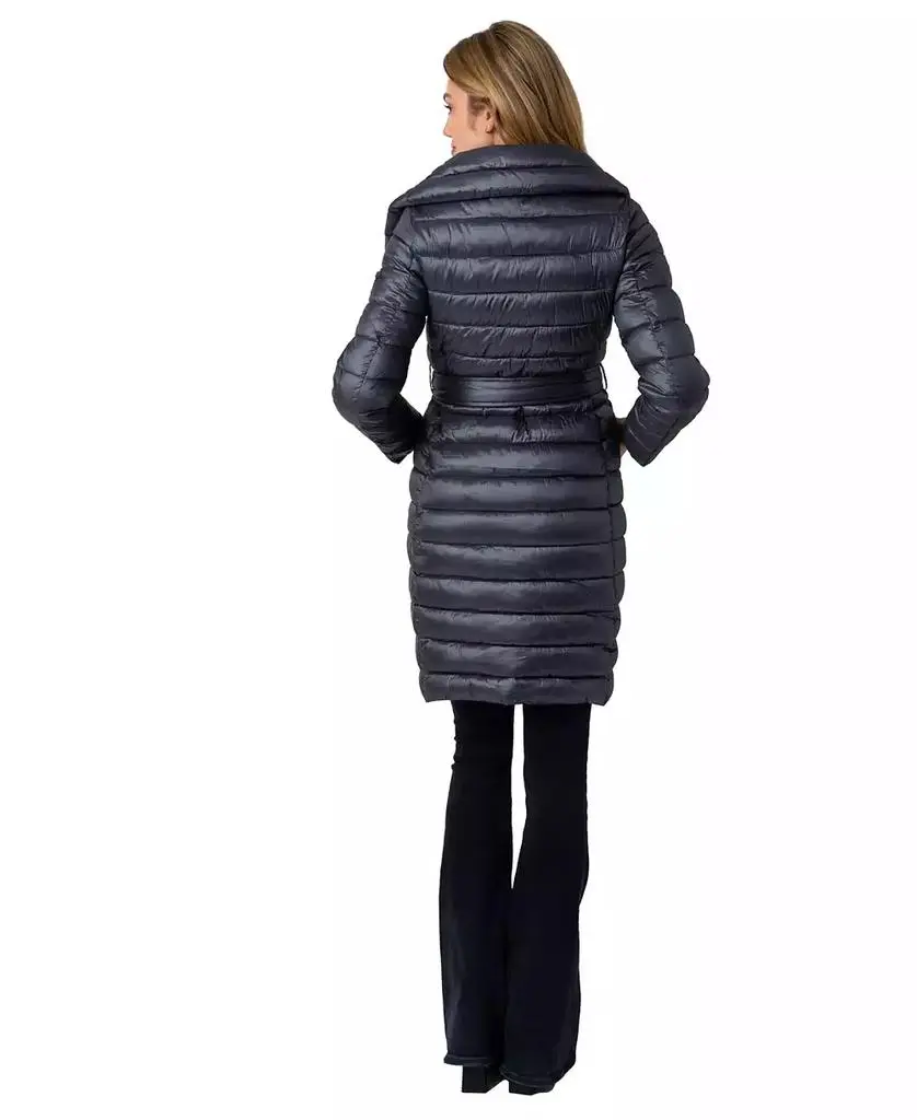 Via Spiga Women's ASYM PUFFER 38" BELTED 3