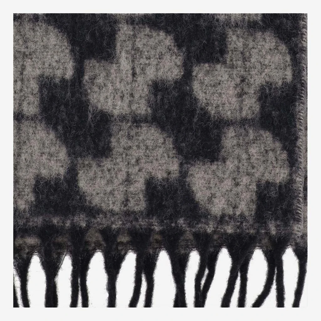 PATOU Patou Patterned Fringe Scarf 2