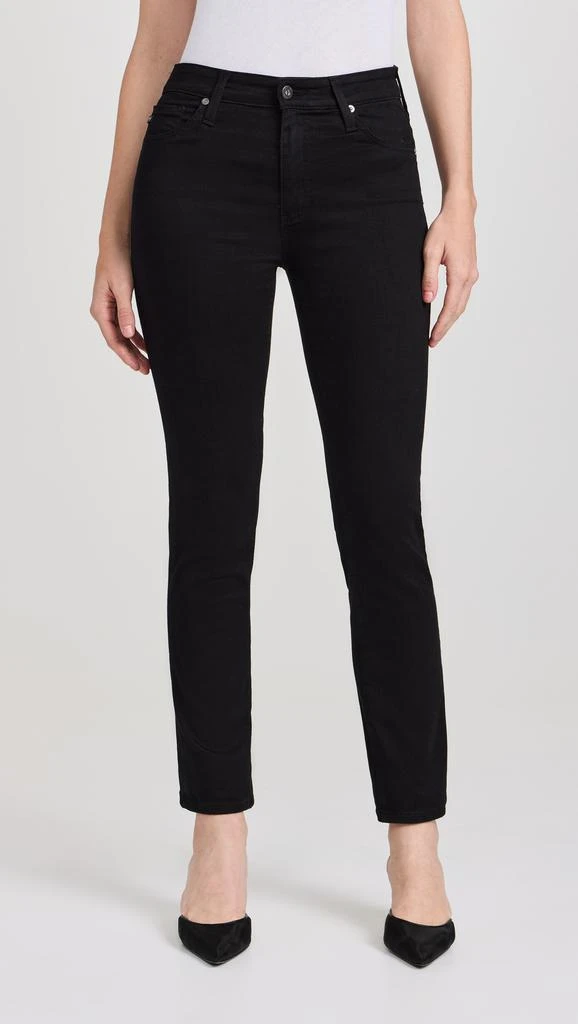 AG Mari Mid-Rise Slim Straight 6