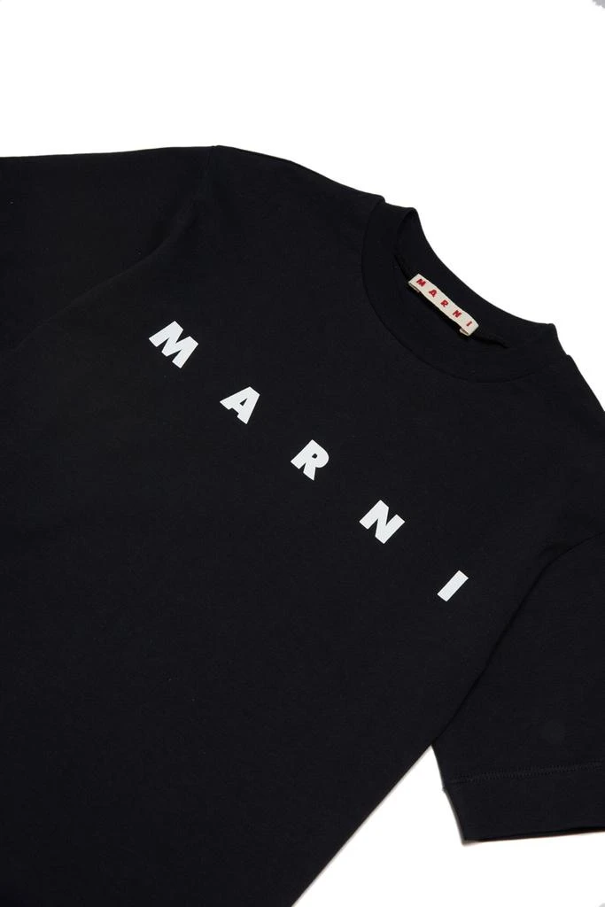 Marni Mt135u T-shirt  Jersey T-shirt With Logo 3