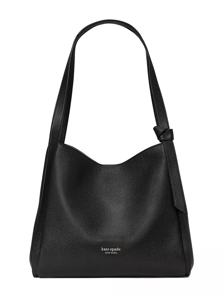 Kate Spade Large Knott Leather Shoulder Bag 1