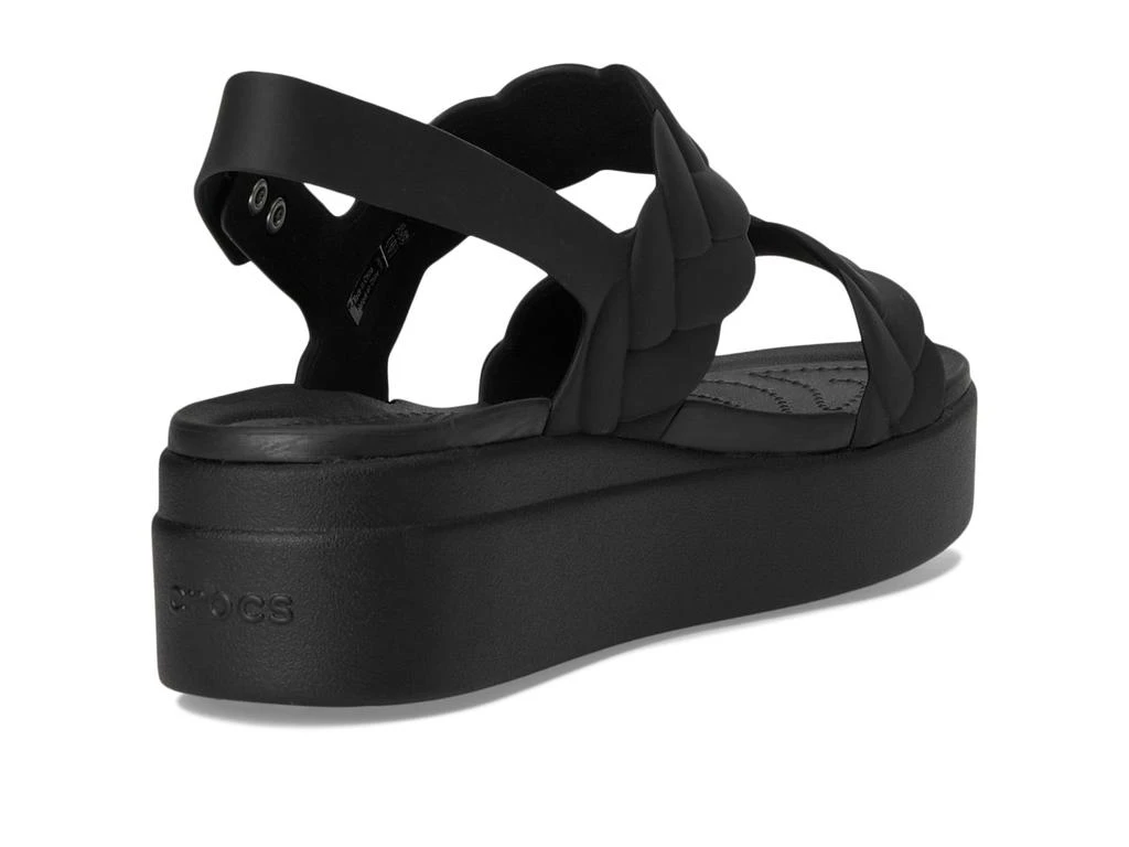 Crocs Brooklyn Woven Low Wedges Platform Sandals 5