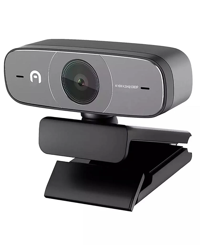 Azulle L4001 Autofocus 1080p HDR Webcam with Microphone, Black