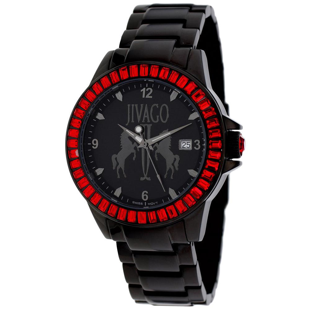 JIVAGO Women's Black dial Watch