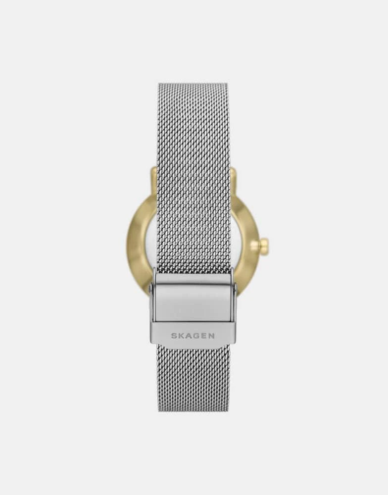 Skagen Skagen Women's kuppel lille two-hand sub-second, gold stainless steel watch, skw3101 in silver 2