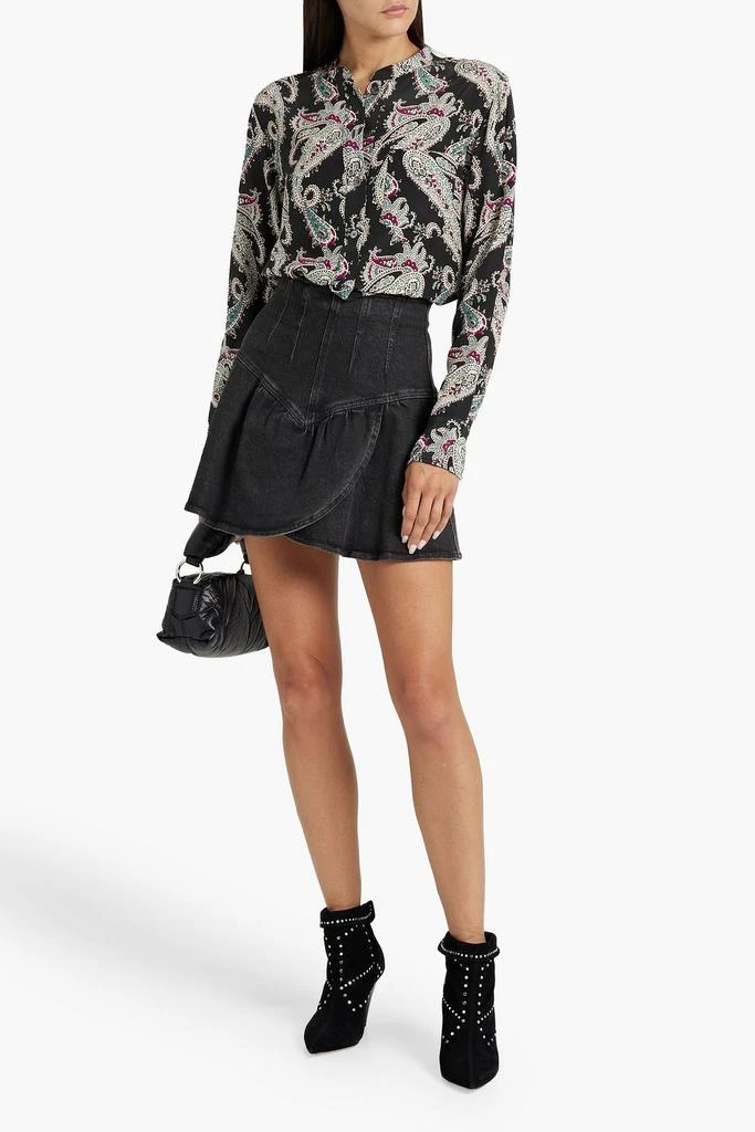 Isabel Marant Rusak paisley-print silk crepe de chine shirt 2