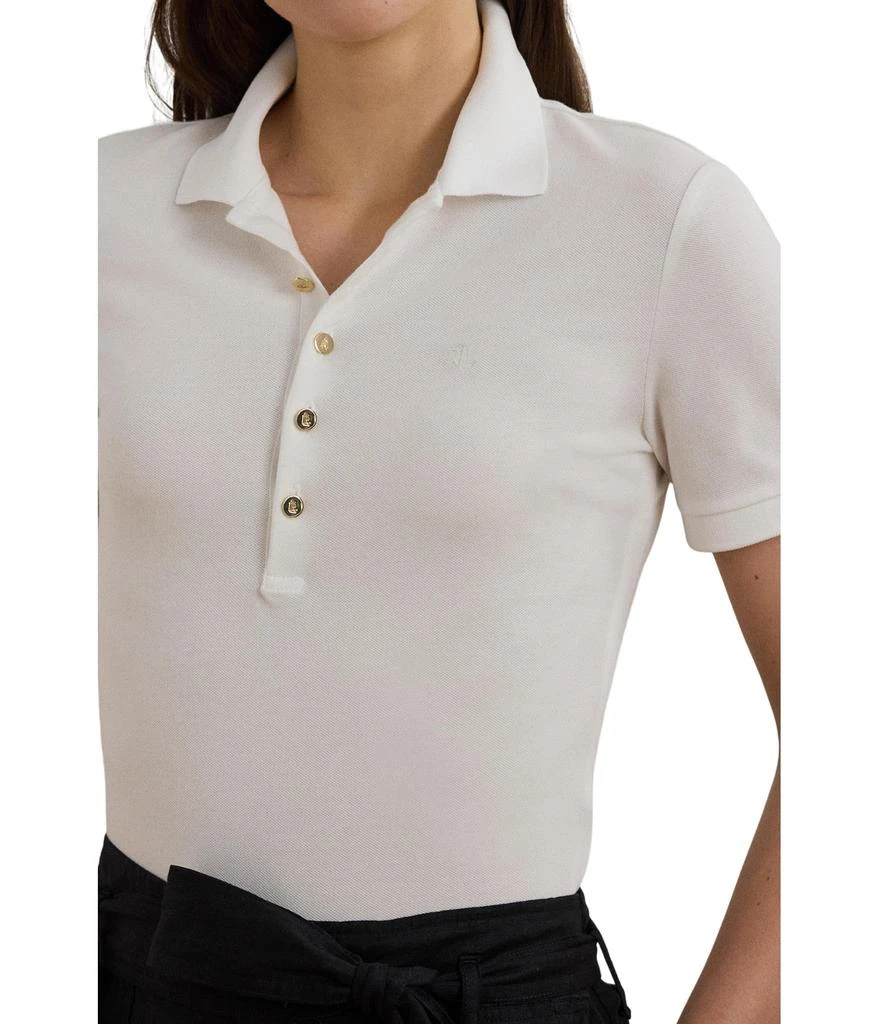 Ralph Lauren Petite Piqué Polo Shirt 3
