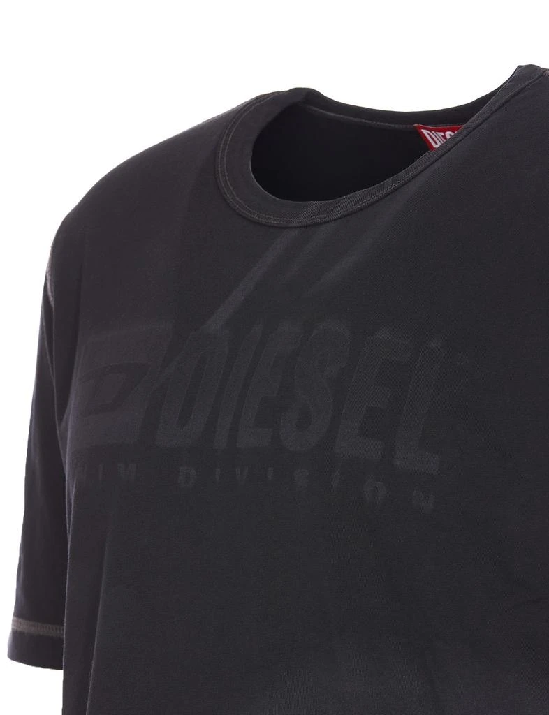 Diesel Diesel T-Adjust-R13 Laser-Faded Logo T-Shirt 4