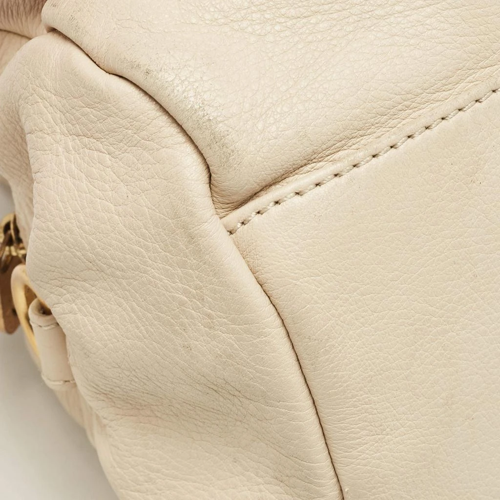 Marc Jacobs Marc by Marc Jacobs Off White Leather Classic Q Baby Groovee Satchel 14