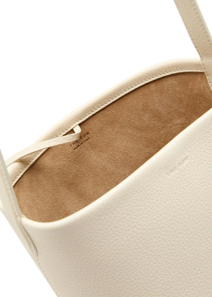 The Row Small Park grained leather tote 4