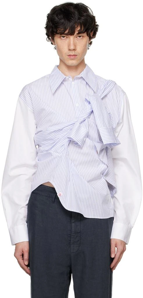 Charles Jeffrey Loverboy Blue Hug Shirt 1