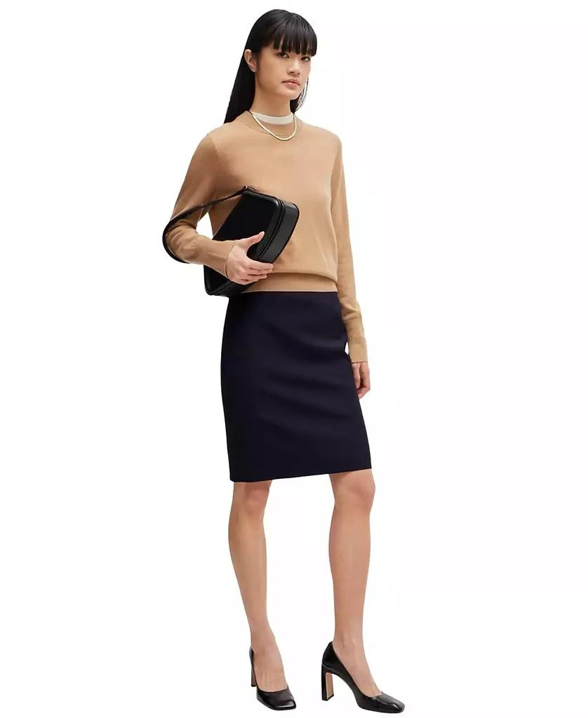 Hugo Boss Women's Wool Slim-Fit Pencil Skirt 3