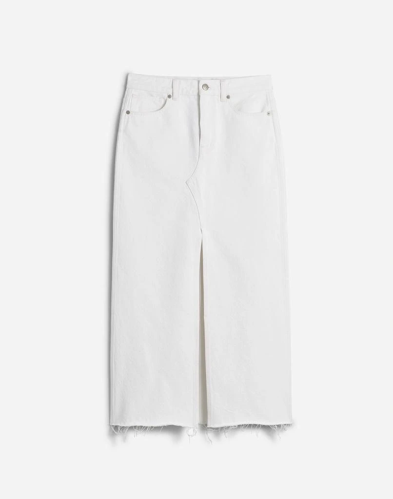 Madewell The Rilee Denim Midi Skirt 6