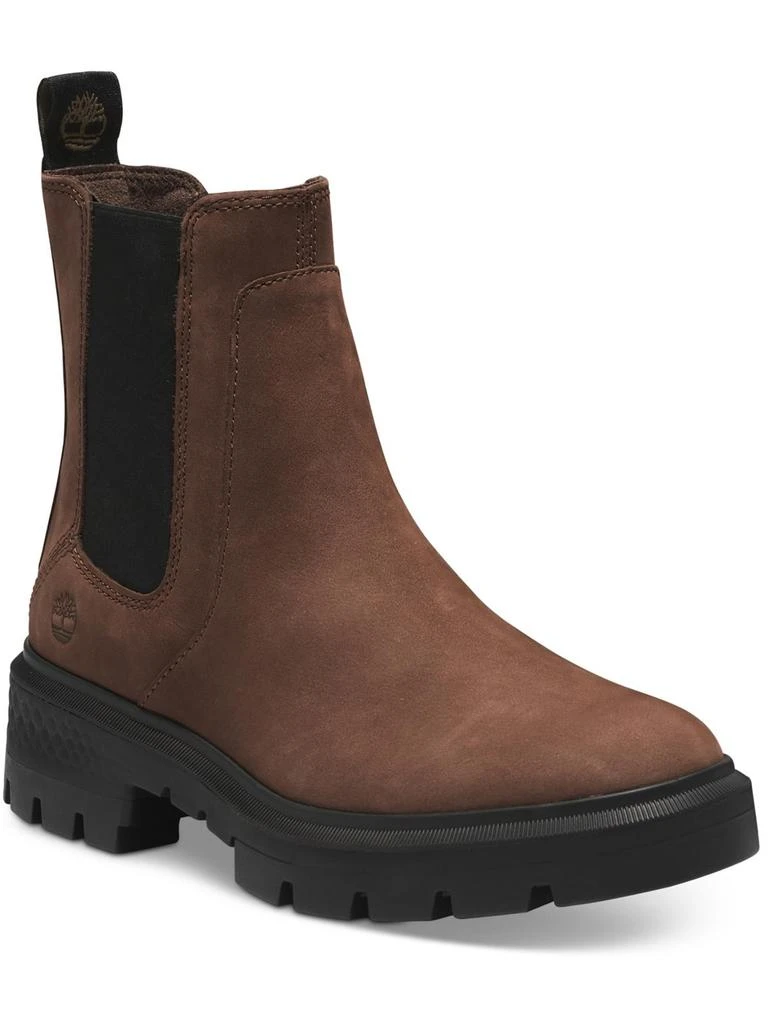 Timberland Cortina Valley Womens Leather Pull On Chelsea Boots 3