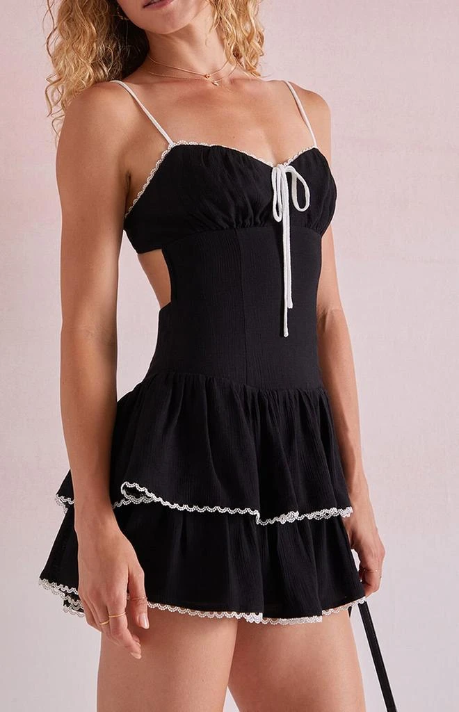 crush buttoned mini dress Soho Mini Dress