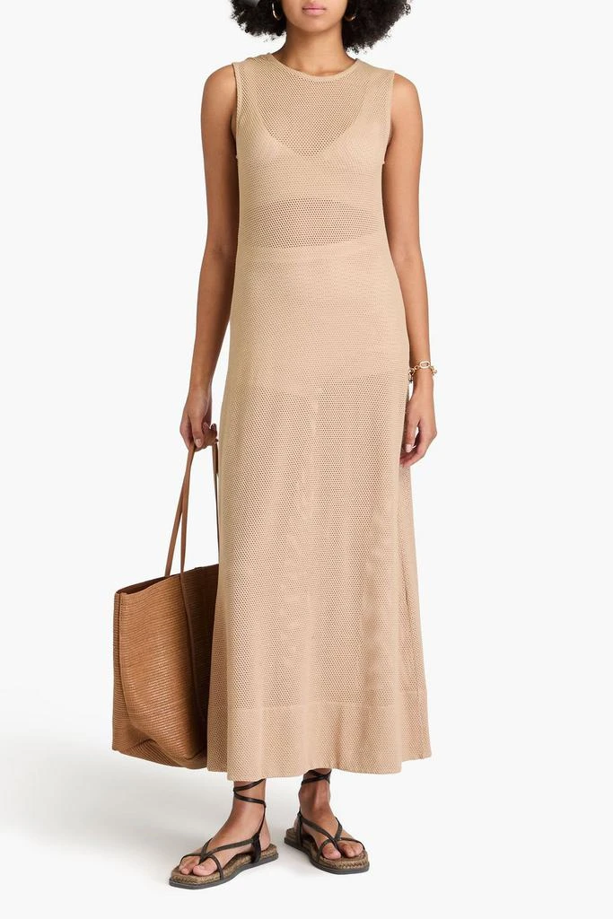 Enza Costa Stretch cotton and modal-blend maxi dress 2