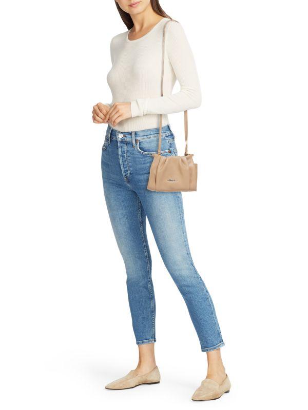 3.1 Phillip Lim Mini Logo Leather Crossbody Bag