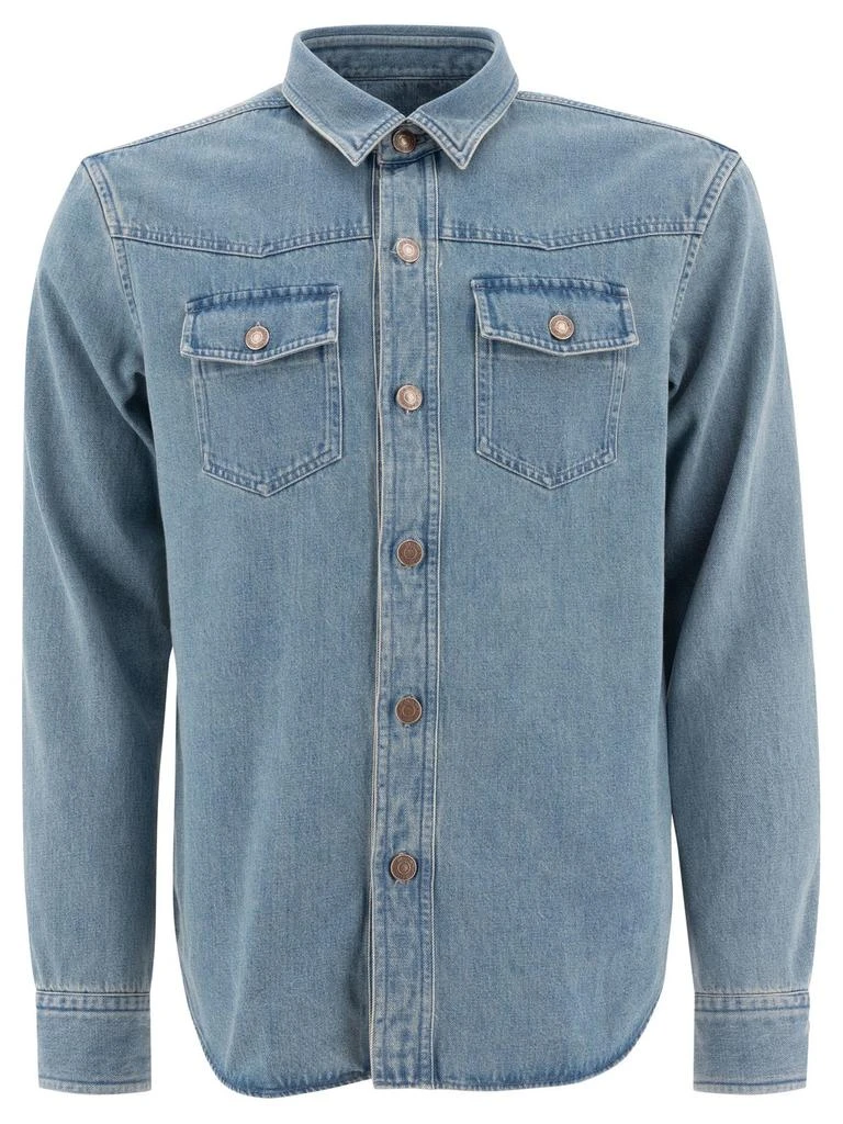 Tom Ford Tom Ford Button-Up Denim Shirt from Cettire
