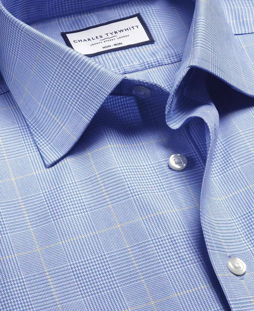 Charles Tyrwhitt Men's Slim-Fit Non-Iron Glen Plaid Dress Shirt 5