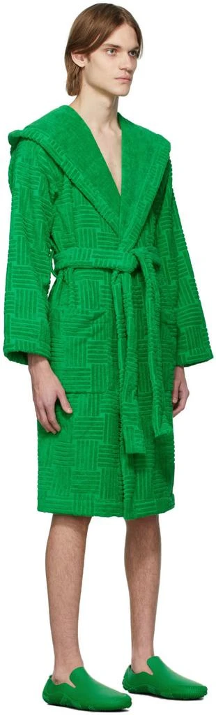 Bottega Veneta Green Intreccio Bath Robe 2