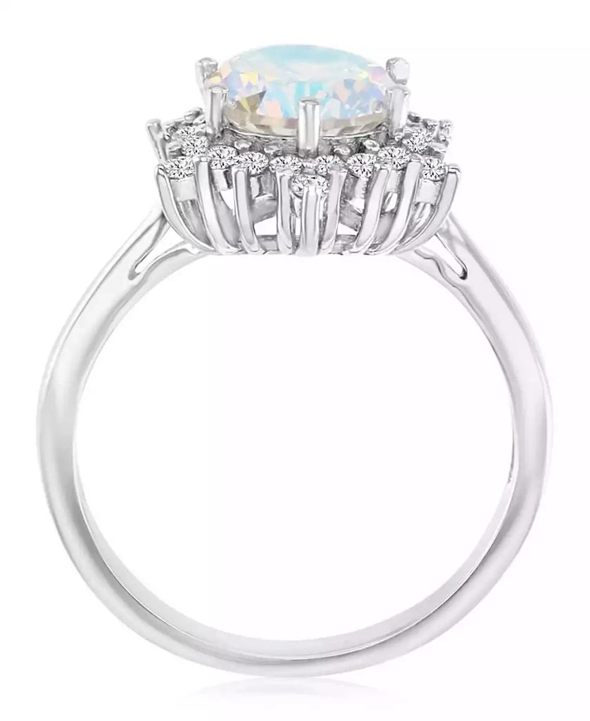 Macy
s Aurora Borealis (3.39 ct. t.w.) 
Cubic Zirconia (3.392 ct. t.w.) Halo Solitaire Engagement Ring 2