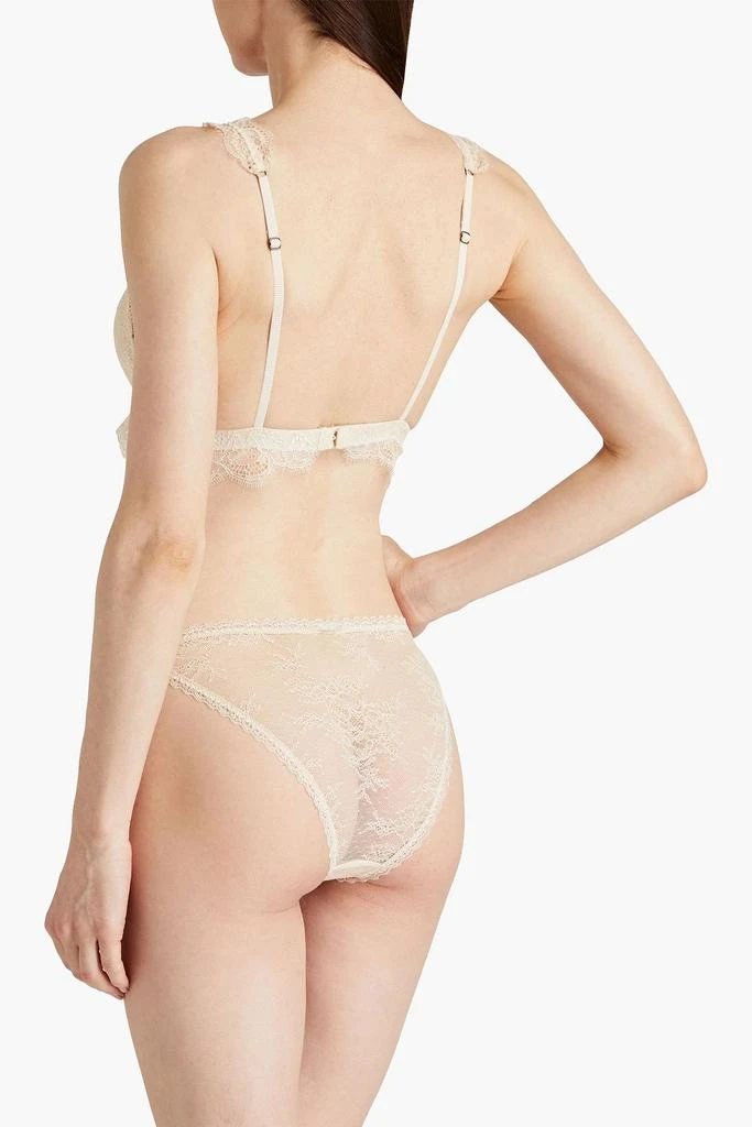 LOVE STORIES Leavers lace triangle bra 3