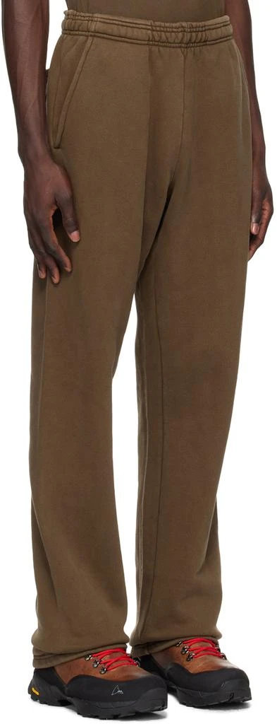 Entire Studios Brown Straight-Leg Sweatpants 2