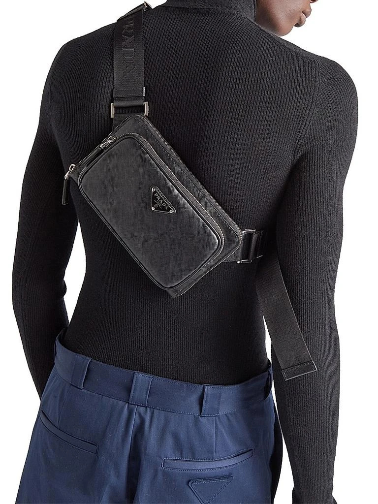 Prada Saffiano Leather Belt Bag 2