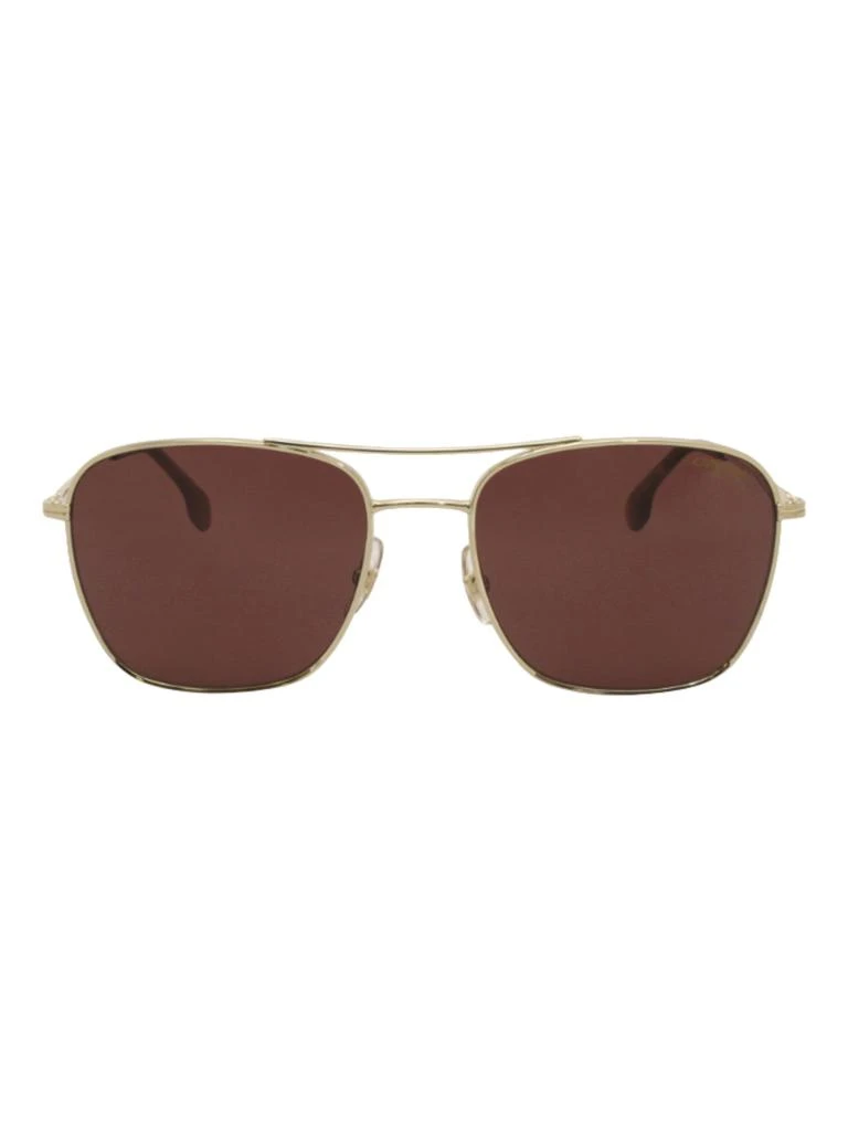 Carrera 130/S Aviator Gold/Burgundy Polarized 58-19-150 Sunglasses 2
