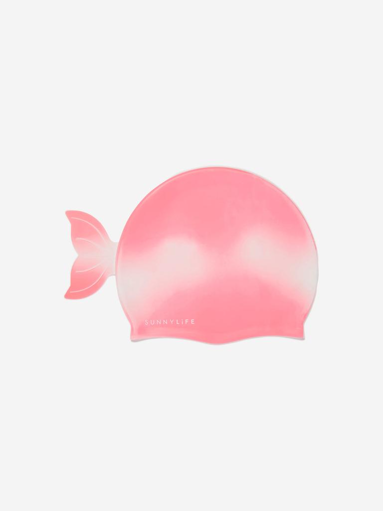 Sunnylife Sunnylife Girls Ocean Treasure Shaped Swimming Cap in Pink