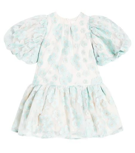 Petite Amalie Embroidered tulle dress 1