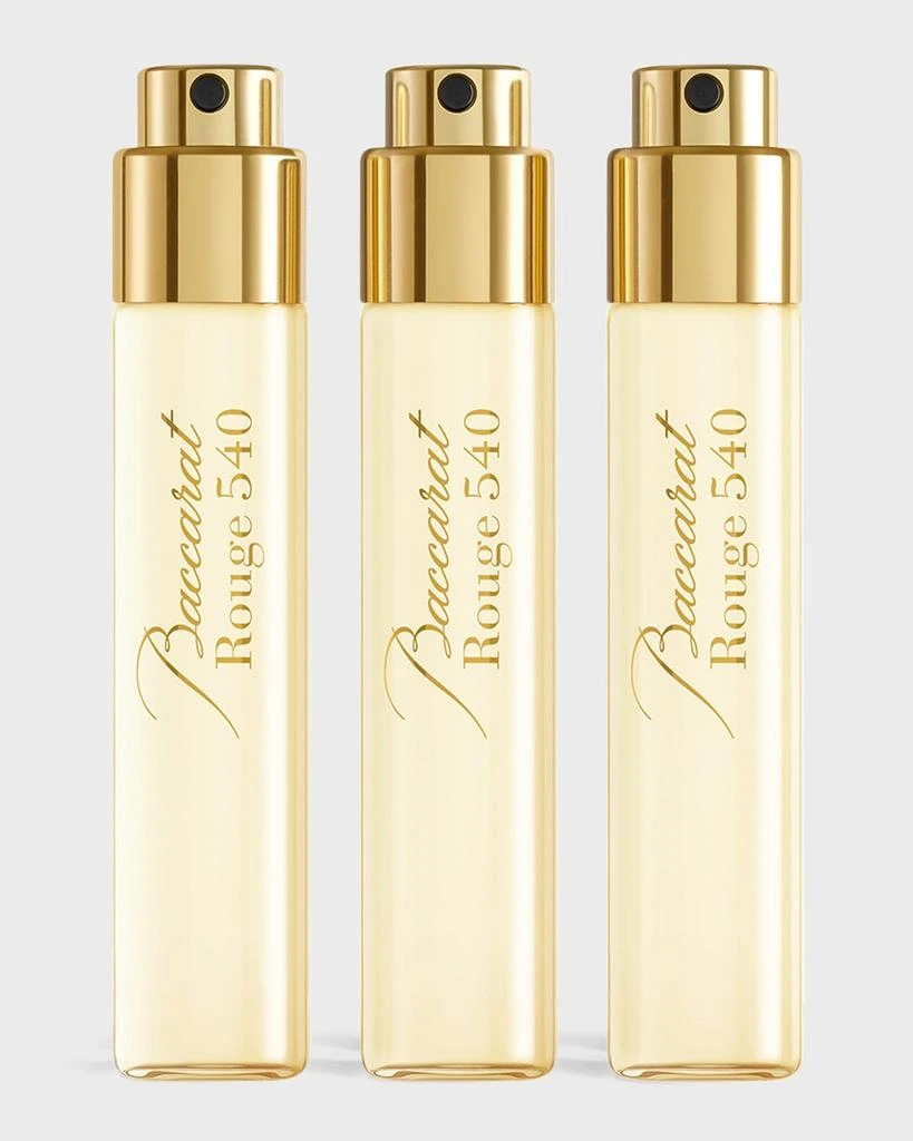 Maison Francis Kurkdjian Baccarat Rouge 540 Eau de Parfum Travel Spray Refills, 3 x 0.37 oz. 1