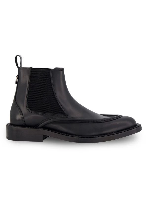 Karl Lagerfeld Paris White Label Leather Chelsea Boots 1