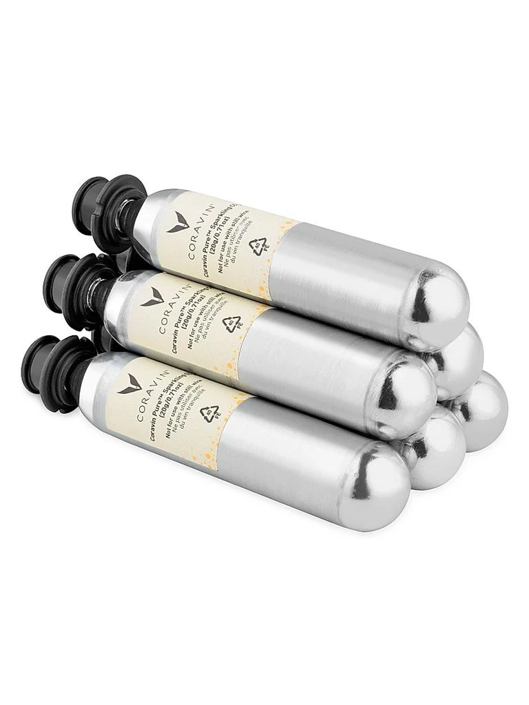 Coravin Pure Sparkling CO2 6-Pack Capsules 1