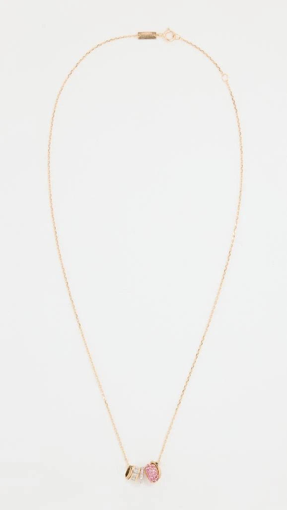 Adina Reyter 14k Bead Party New Pink Sapphire Rager Necklace 3
