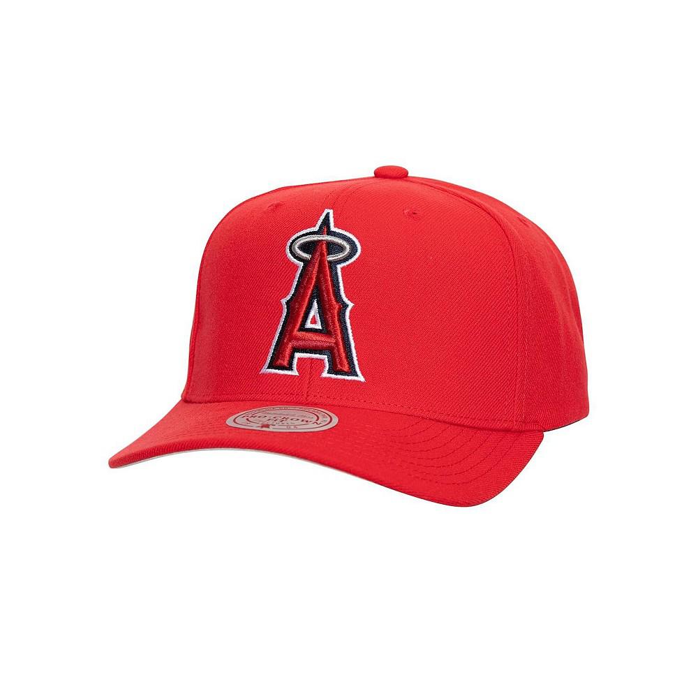 Mitchell & Ness Men's Red Los Angeles Angels Team Pro Adjustable Hat