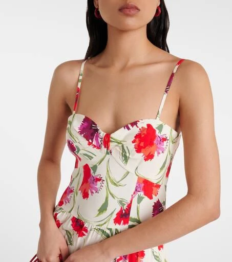 Diane von Furstenberg Etta floral maxi dress 4