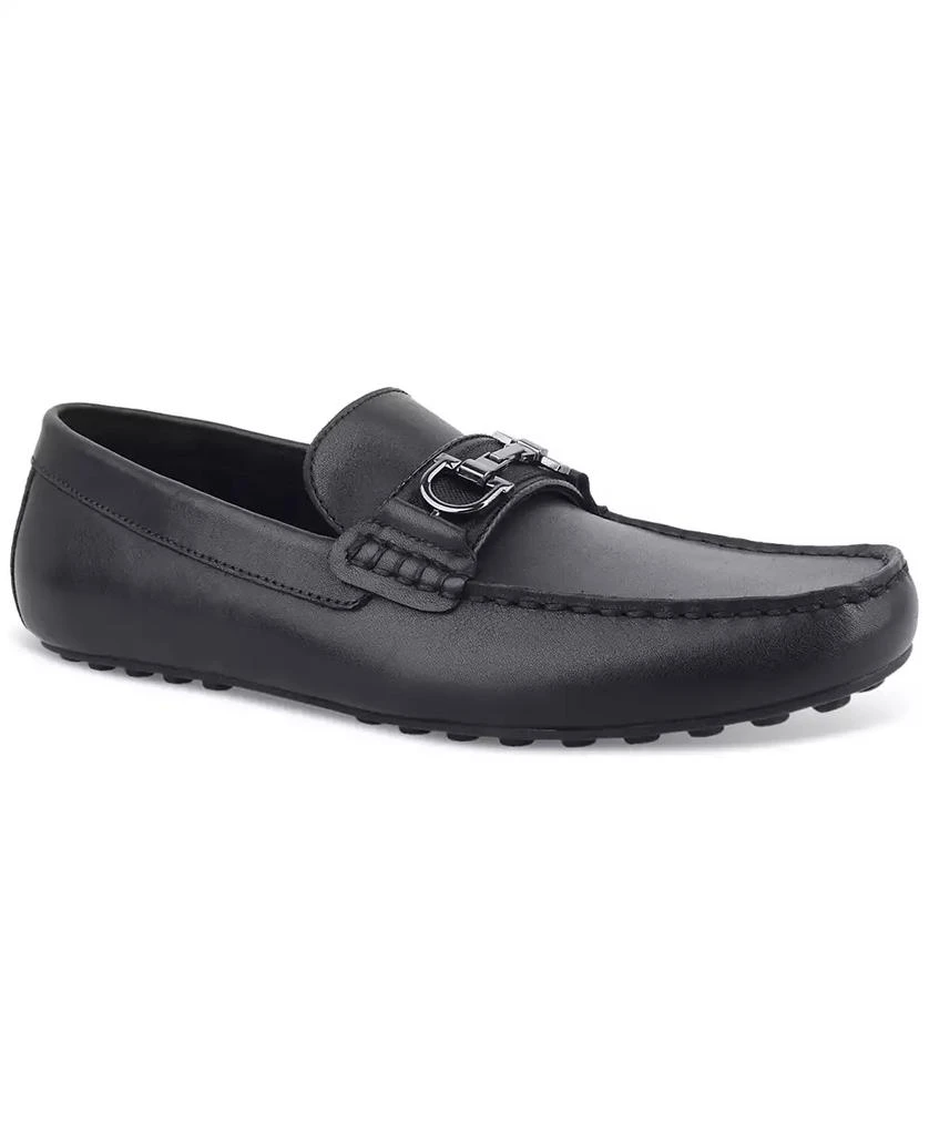 Alfani Men's Jasonn Leather Slip-On Bit Driving Loafers, Exclusively at Macy's 1
