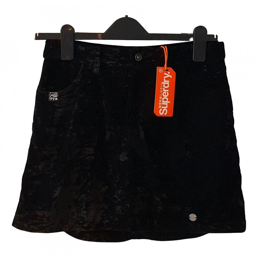 SUPERDRY Superdry Velvet mini skirt 1