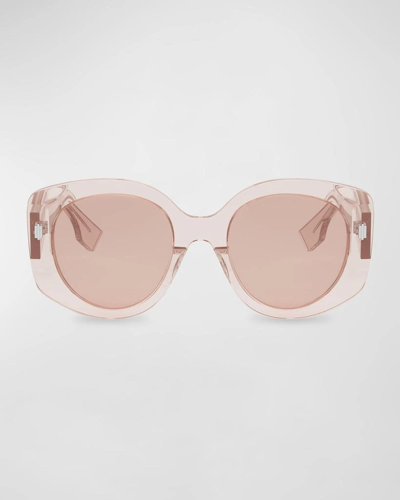 Fendi Fendi Roma Acetate Round Sunglasses 3