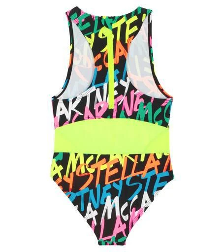 Stella McCartney Printed racerback swimsuit 4